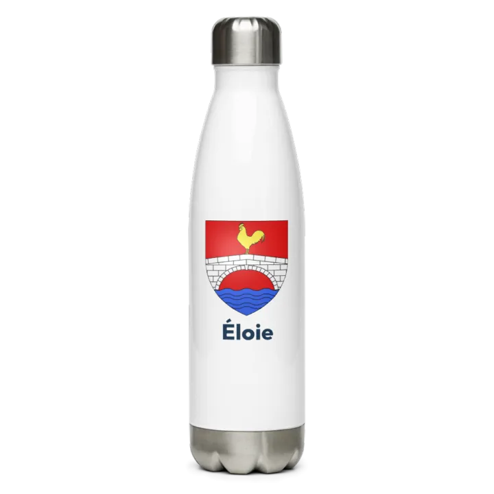 Gourde inox blason de Éloie