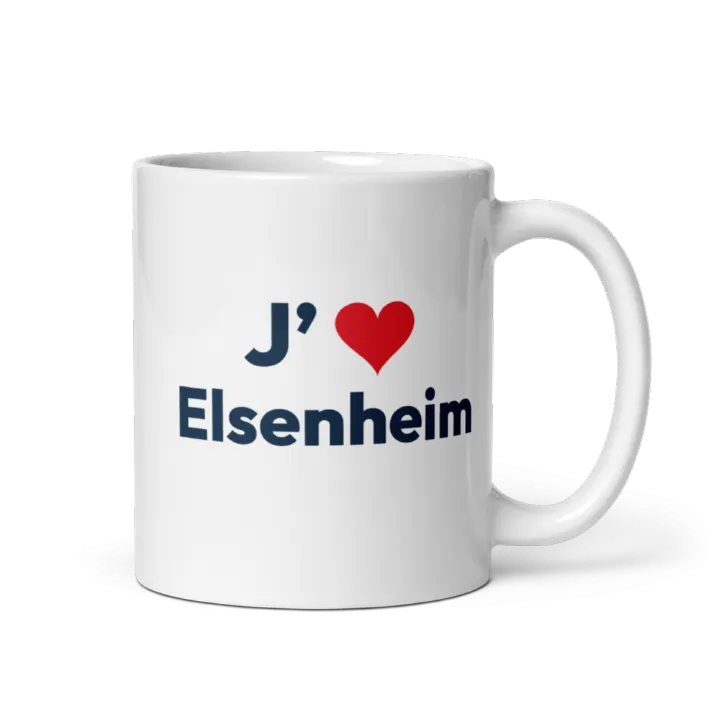 Mug « J’❤ Elsenheim »