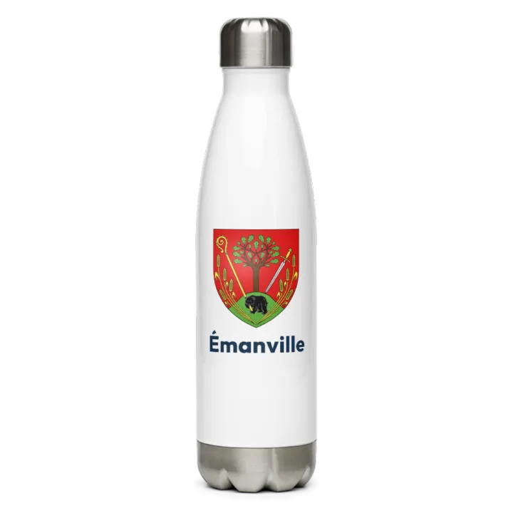 Gourde inox blason de Émanville