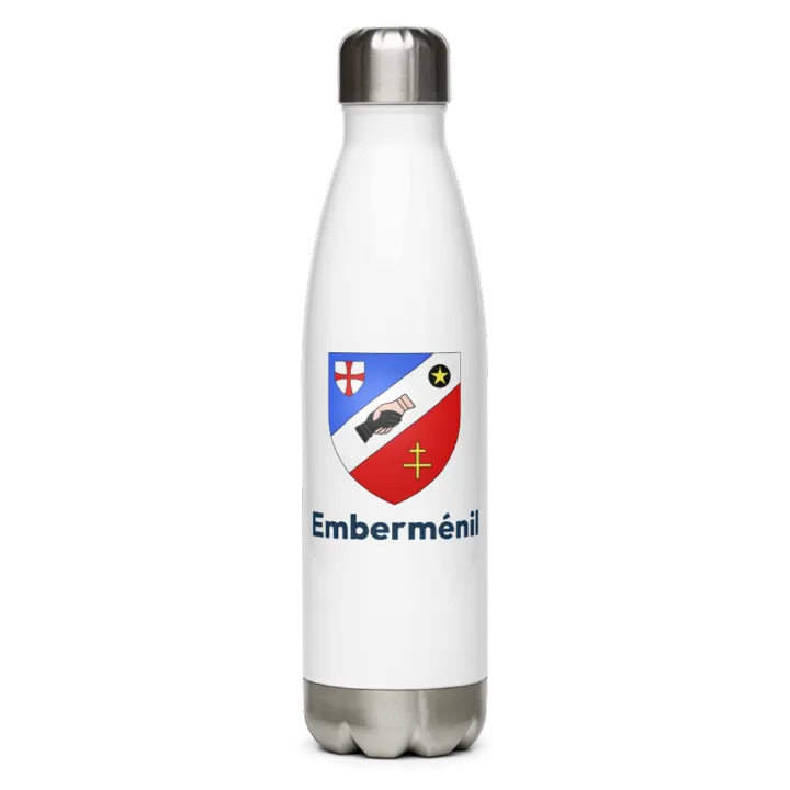 Gourde inox blason de Emberménil