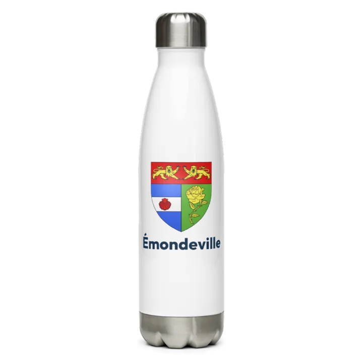 Gourde inox blason de Émondeville