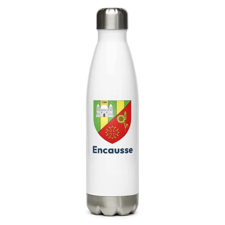 Gourde inox blason de Encausse