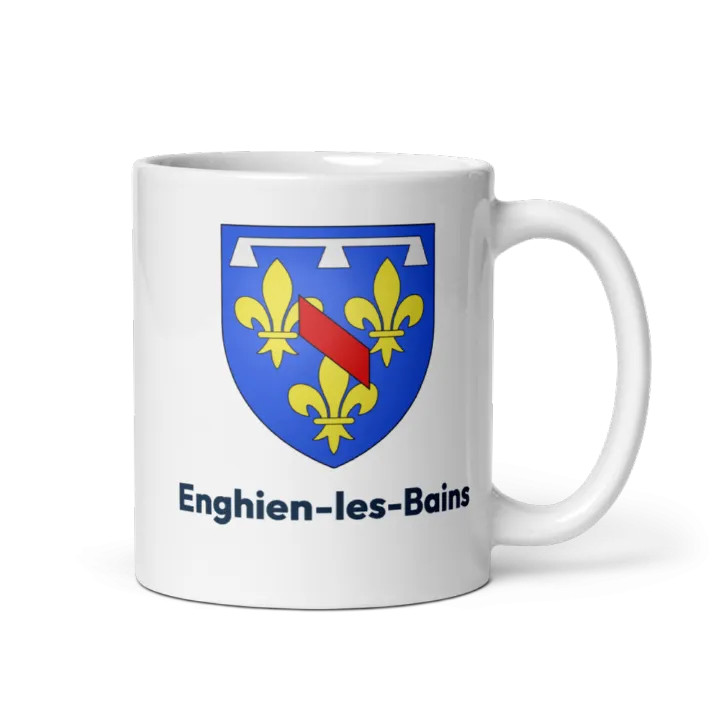 Mug blason de Enghien-les-Bains