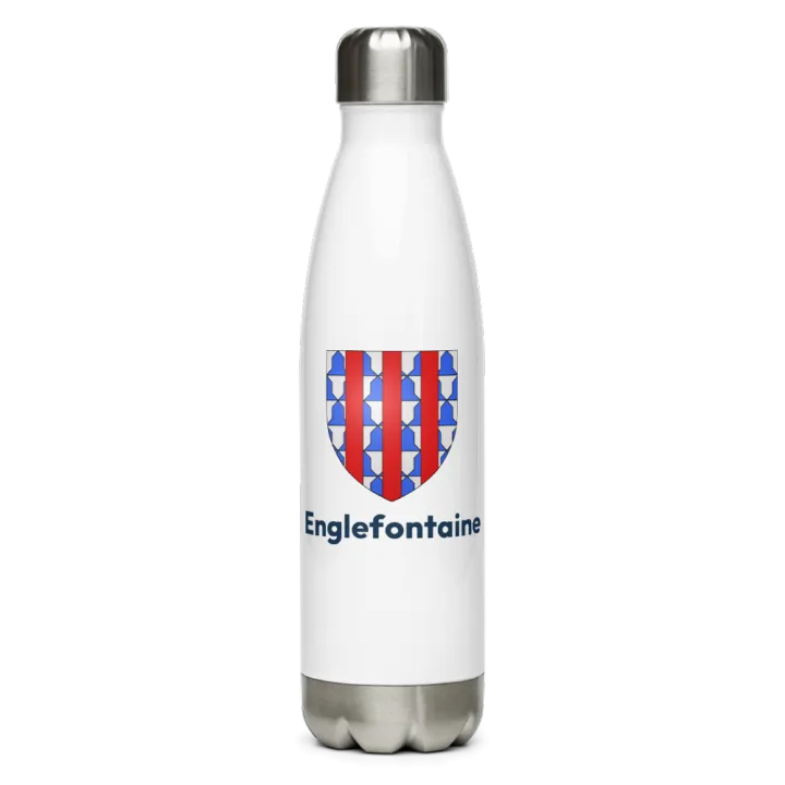 Gourde inox blason de Englefontaine
