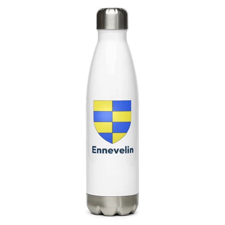 Gourde inox blason de Ennevelin