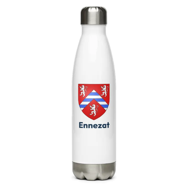 Gourde inox blason de Ennezat
