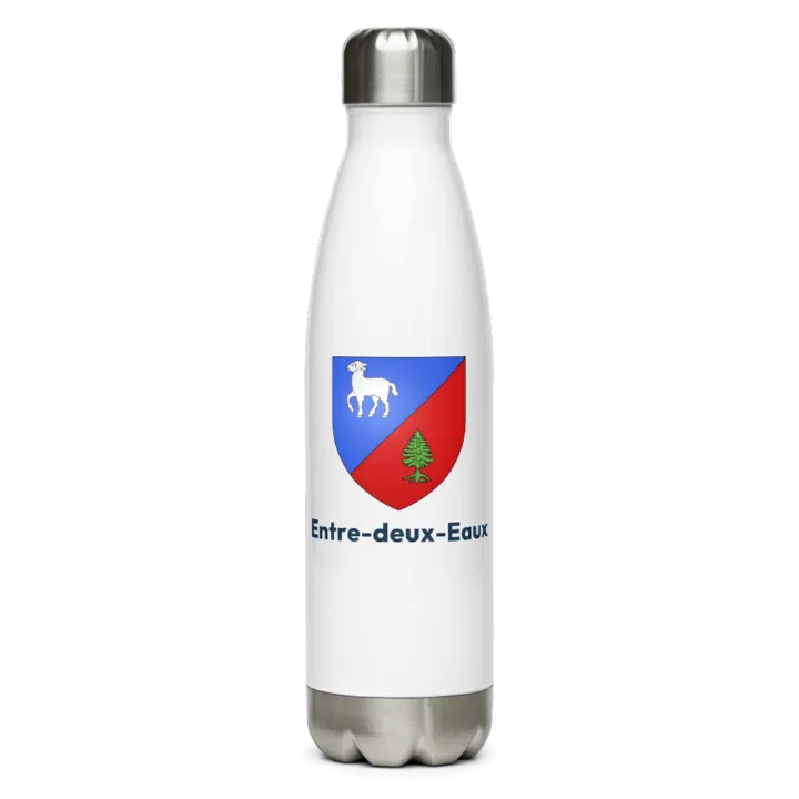 Gourde inox blason de Entre-deux-Eaux