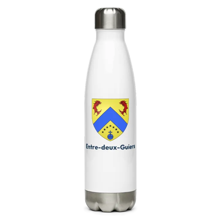 Gourde inox blason de Entre-deux-Guiers