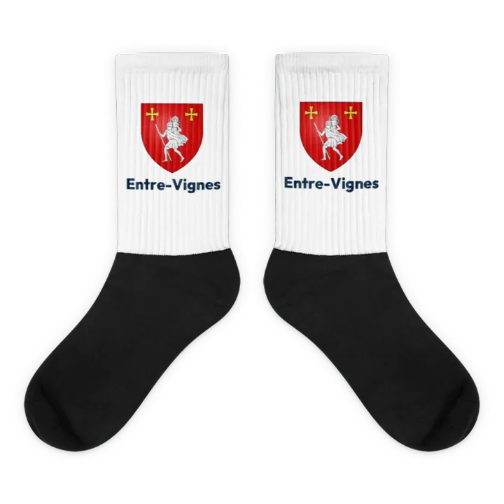 Chaussettes — blason d'Entre-Vignes