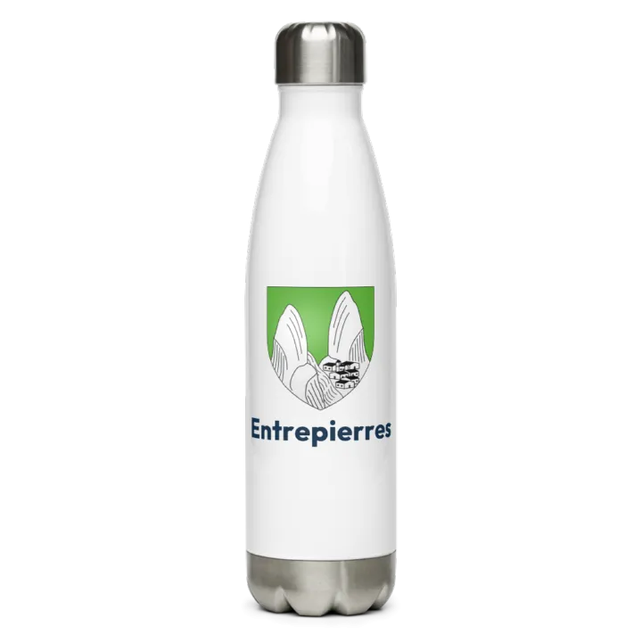 Gourde inox blason de Entrepierres