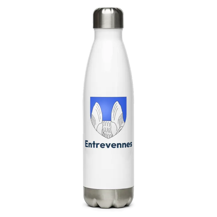 Gourde inox blason de Entrevennes