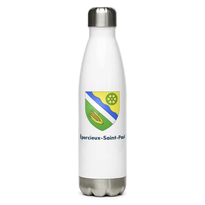 Gourde inox blason de Épercieux-Saint-Paul