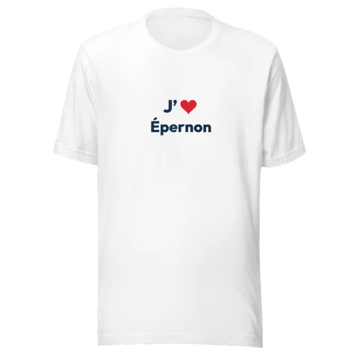 T-shirt « J’❤ Épernon »