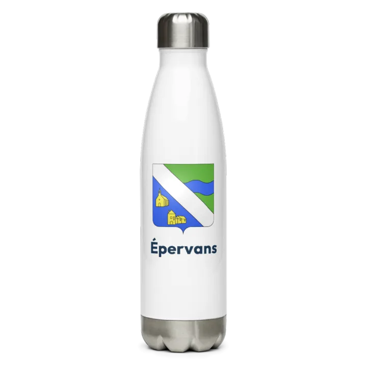 Gourde inox blason de Épervans