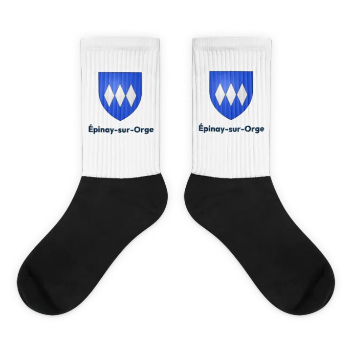 Chaussettes — blason d'Épinay-sur-Orge