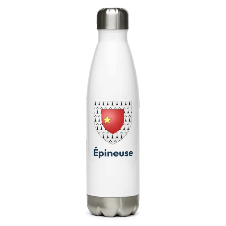Gourde inox blason de Épineuse