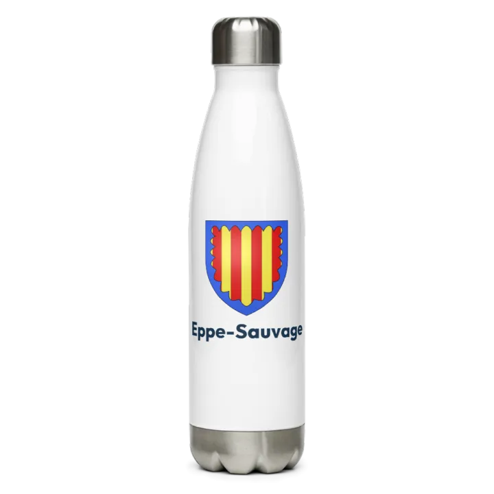 Gourde inox blason de Eppe-Sauvage