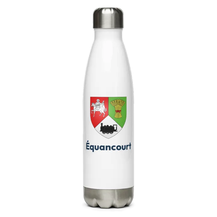 Gourde inox blason de Équancourt