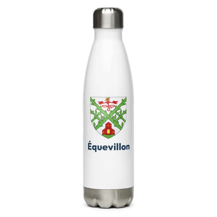 Gourde inox blason de Équevillon