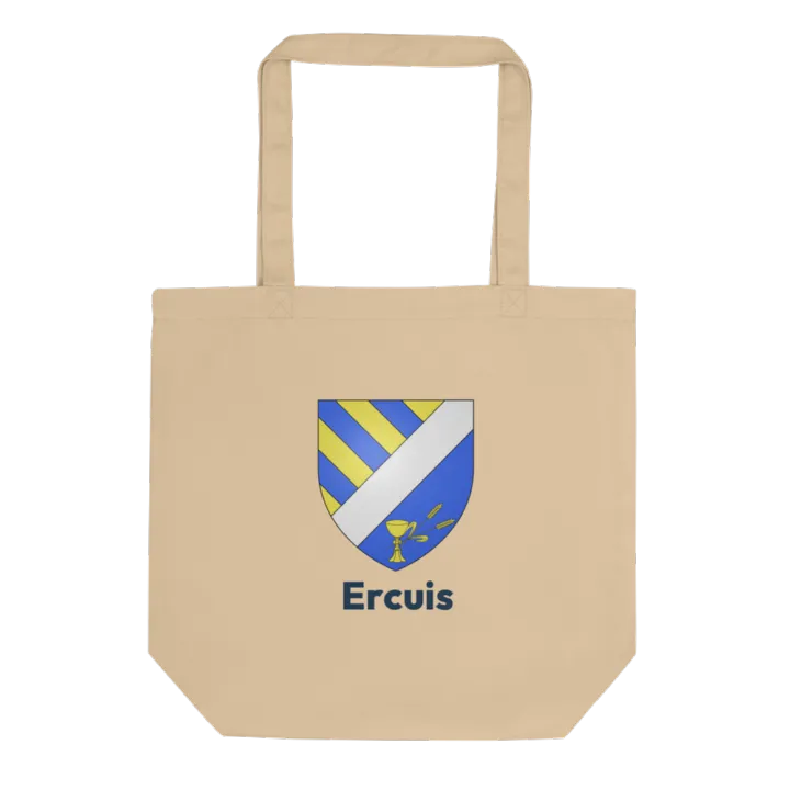 Tote bag coton bio — blason d'Ercuis