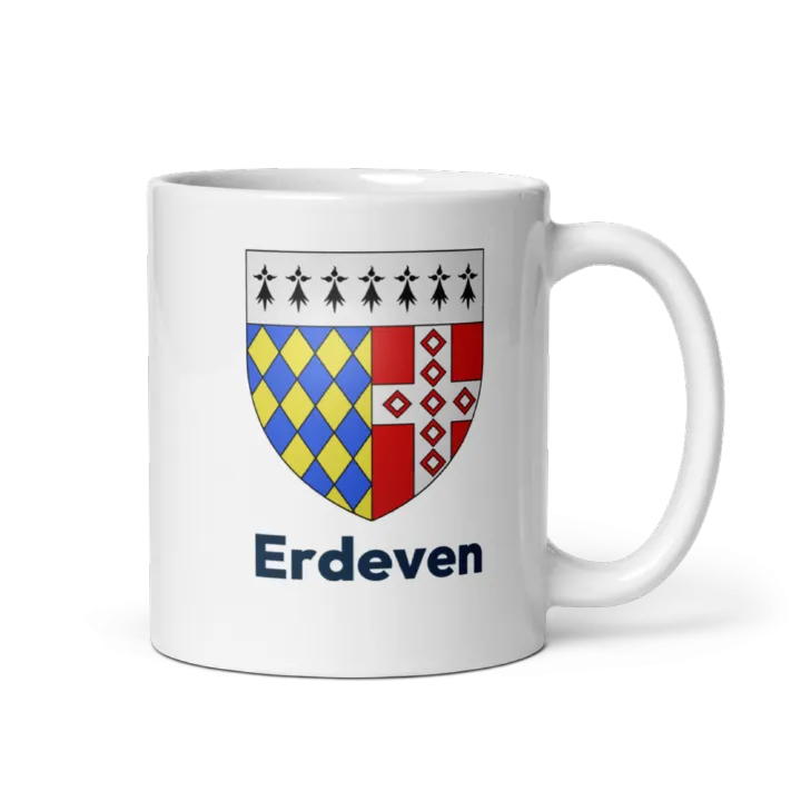 Mug blason de Erdeven