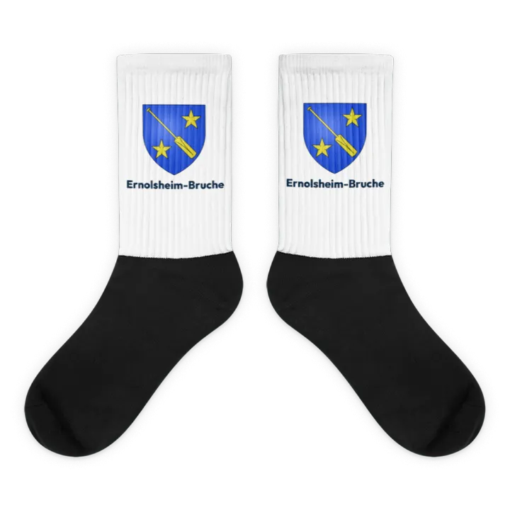 Chaussettes — blason d'Ernolsheim-Bruche