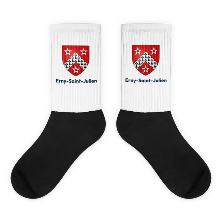 Chaussettes — blason d'Erny-Saint-Julien