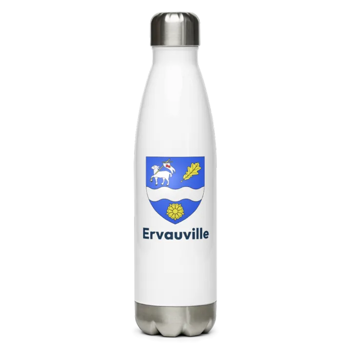 Gourde inox blason de Ervauville