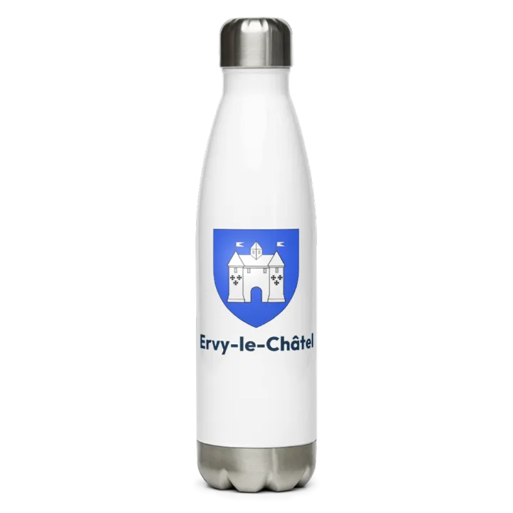 Gourde inox blason de Ervy-le-Châtel