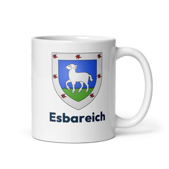 Mug blason de Esbareich
