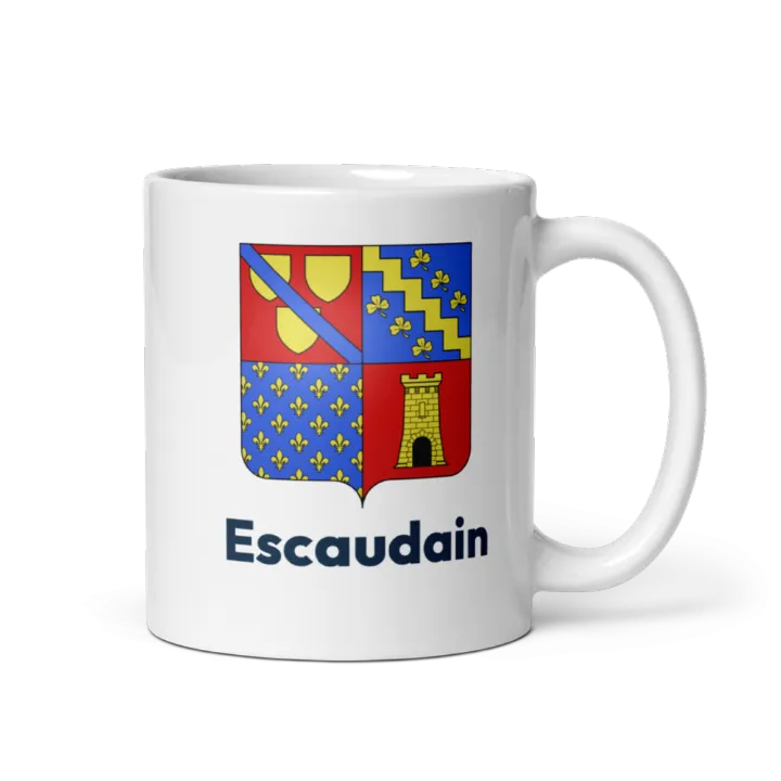 Mug blason de Escaudain