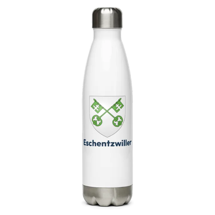 Gourde inox blason de Eschentzwiller