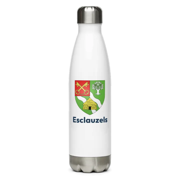 Gourde inox blason de Esclauzels