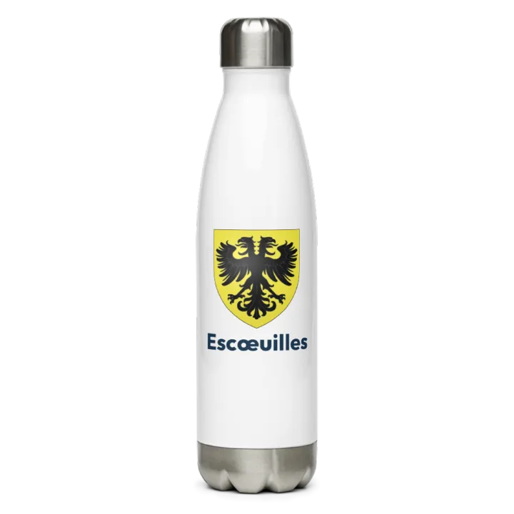 Gourde inox blason de Escœuilles