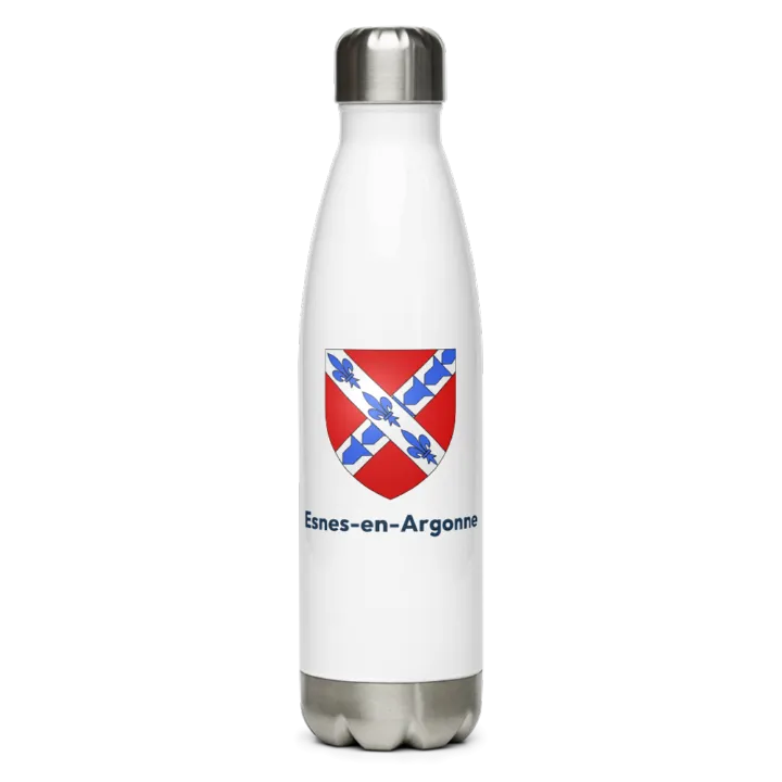 Gourde inox blason de Esnes-en-Argonne