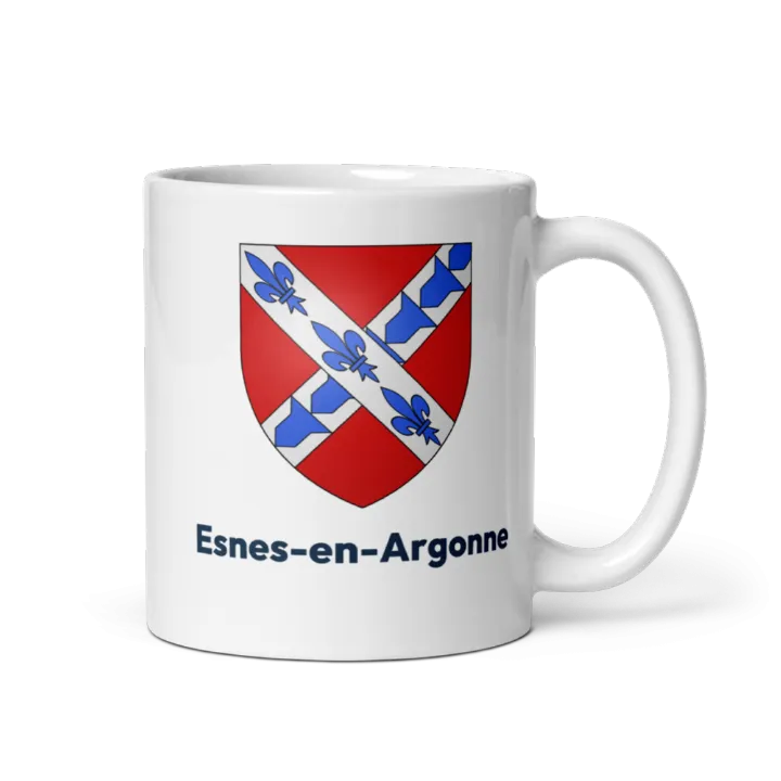 Mug blason de Esnes-en-Argonne