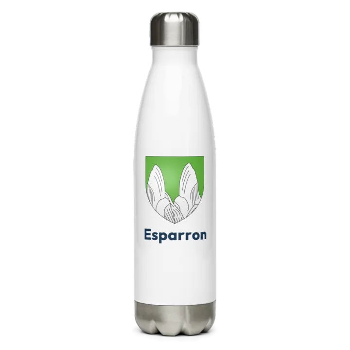 Gourde inox blason de Esparron