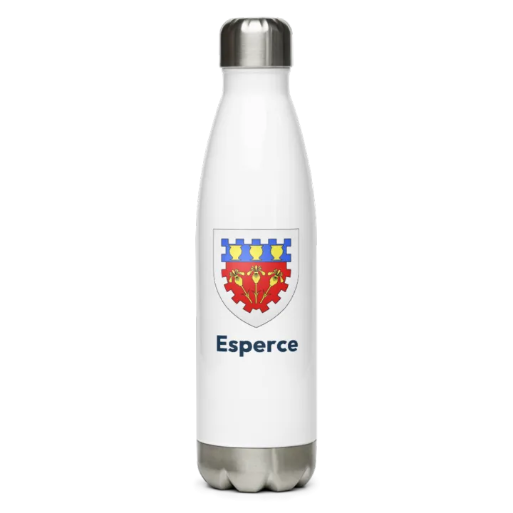 Gourde inox blason de Esperce