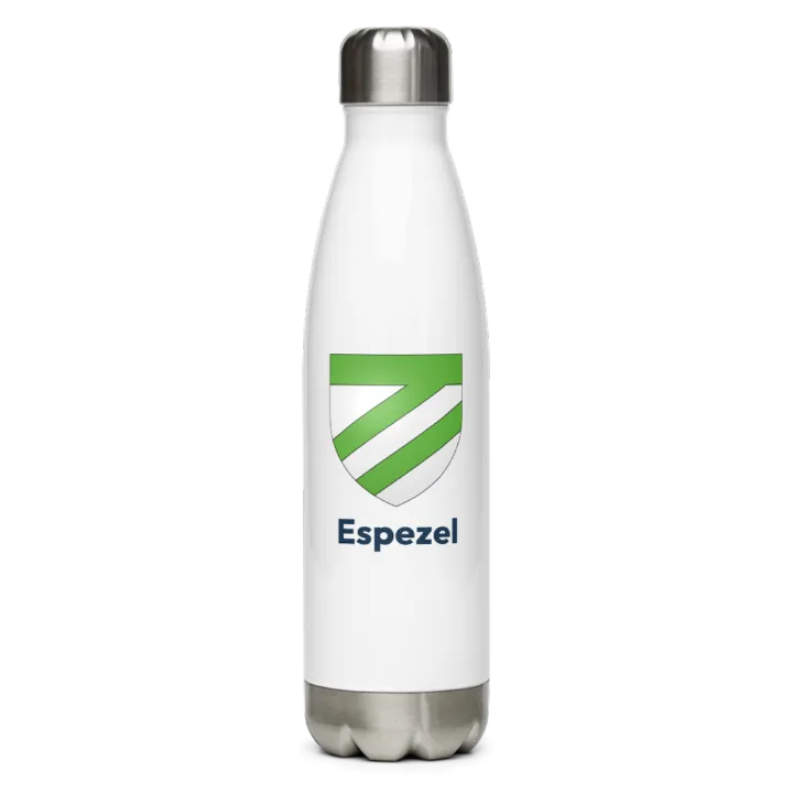 Gourde inox blason de Espezel