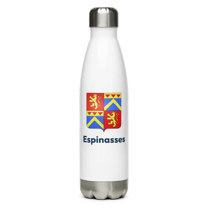 Gourde inox blason de Espinasses
