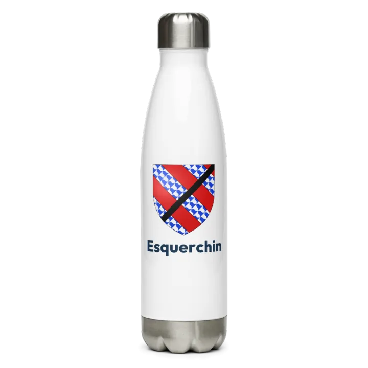 Gourde inox blason de Esquerchin