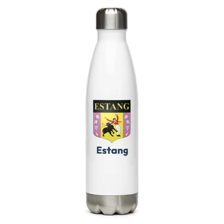 Gourde inox blason de Estang