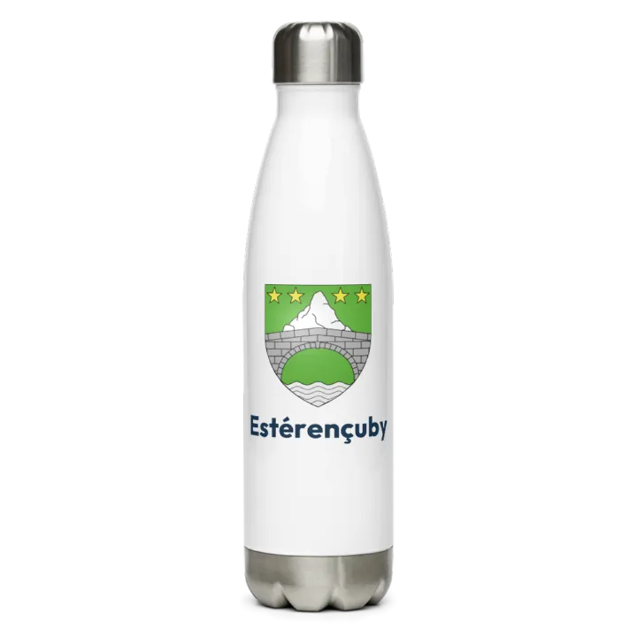 Gourde inox blason de Estérençuby