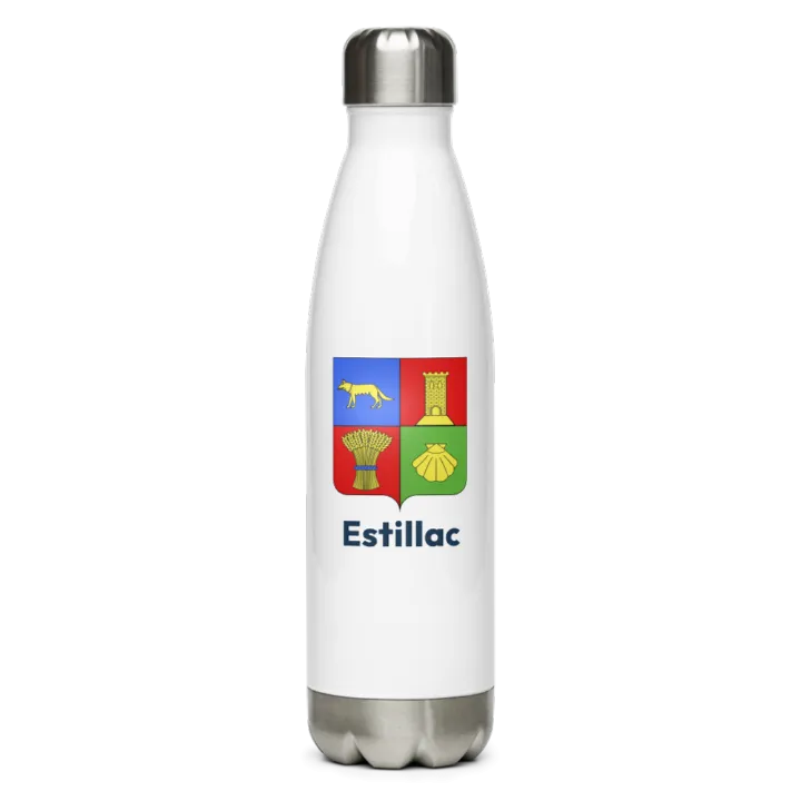 Gourde inox blason de Estillac