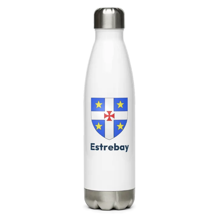 Gourde inox blason de Estrebay