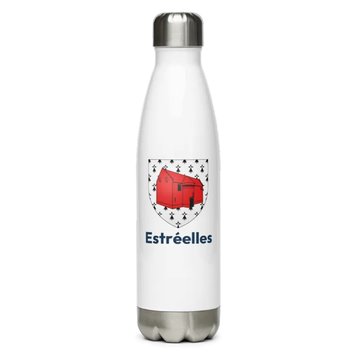Gourde inox blason de Estréelles