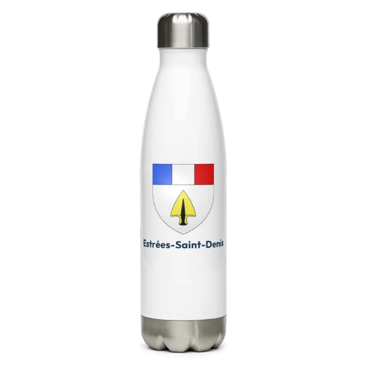 Gourde inox blason de Estrées-Saint-Denis