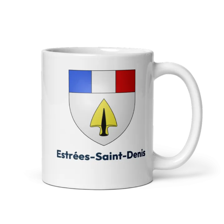 Mug blason de Estrées-Saint-Denis