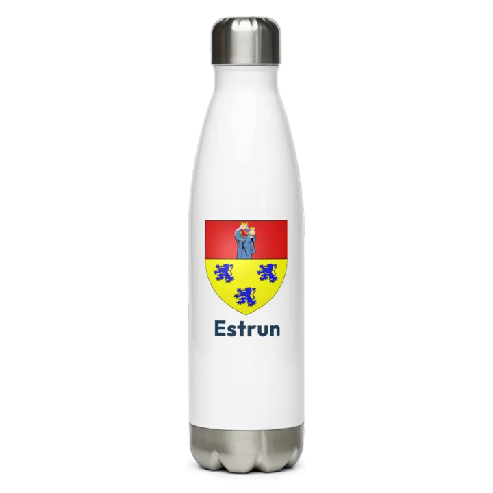 Gourde inox blason de Estrun