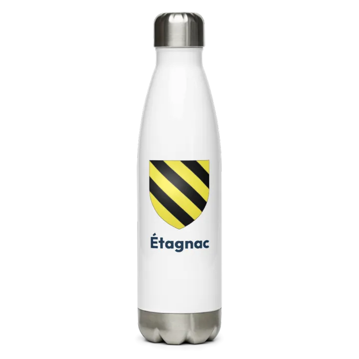 Gourde inox blason de Étagnac